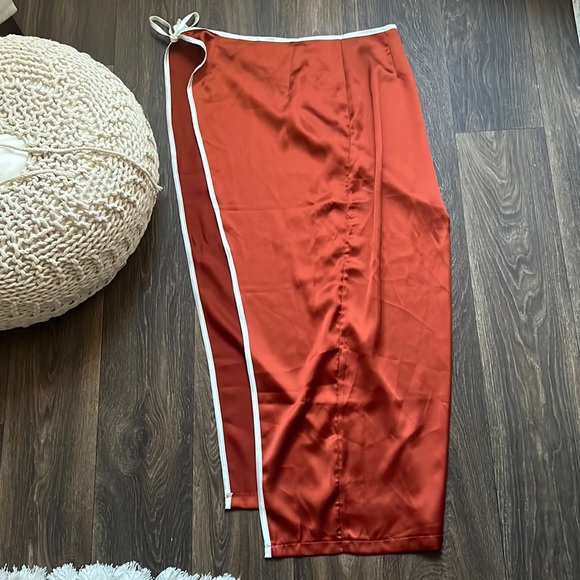 Lou Wrap Maxi Skirt - Picture 2 of 7